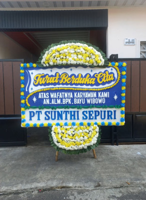 Papan Bunga Duka di Belat
