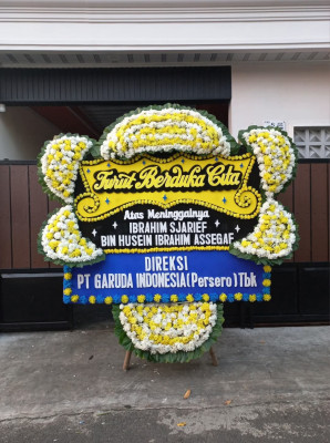 Papan Bunga Duka di Belat